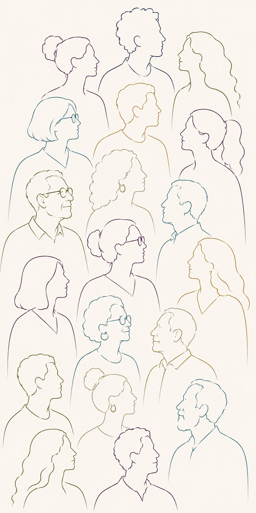 Shareholders Illustration of people