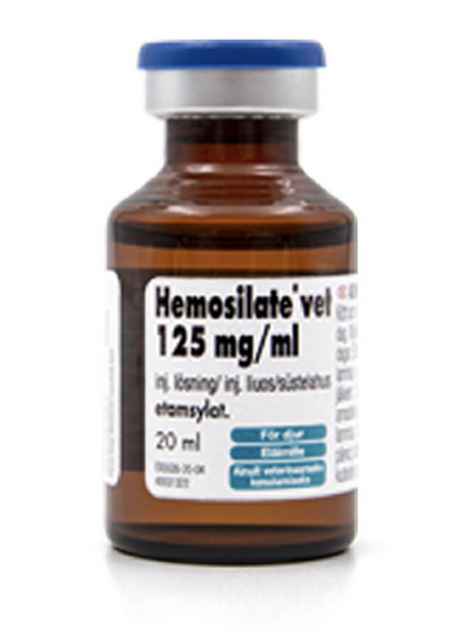 Bottle of Hemosilate