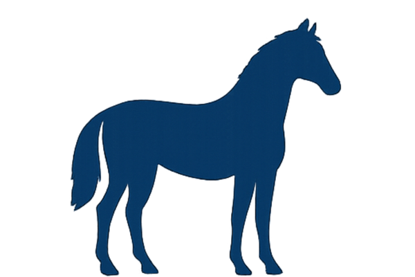 Horse icon Icon in the shape of a horse