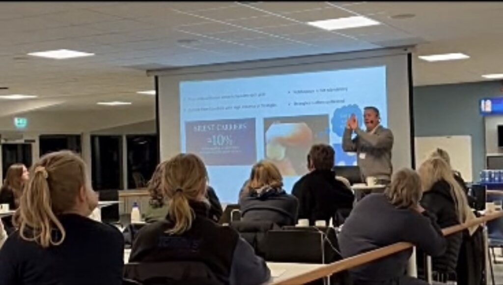Intervacc contributed to a well-attended equine evening in Jämtland